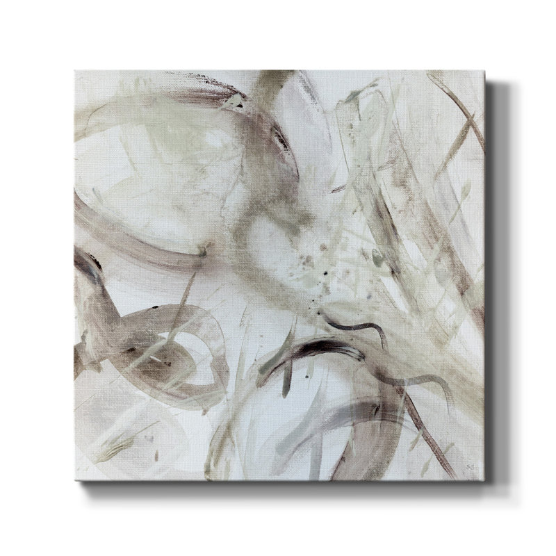 Walking In The Rain I-Premium Gallery Wrapped Canvas - Ready to Hang