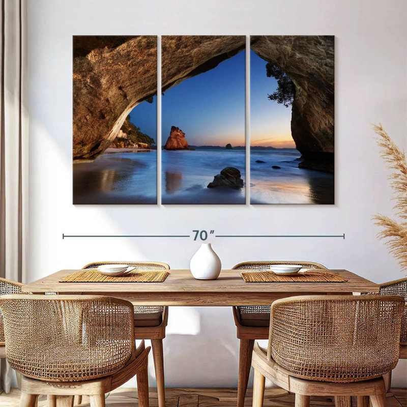 Gillard Cathedral Cove Beach, 42" H x 65" W