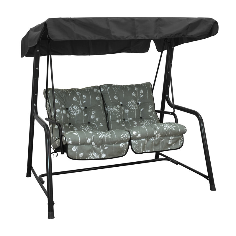 2 Person Porch Swing with Canopy, Sage, Sage, Sage