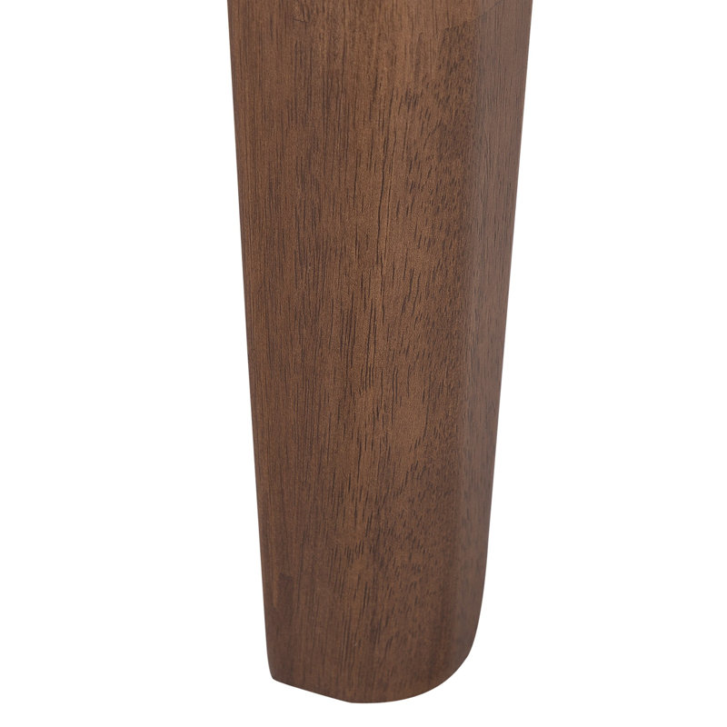 Laisha Solid Wood Base Dining Table, H75 x L160 x W90cm, Brown