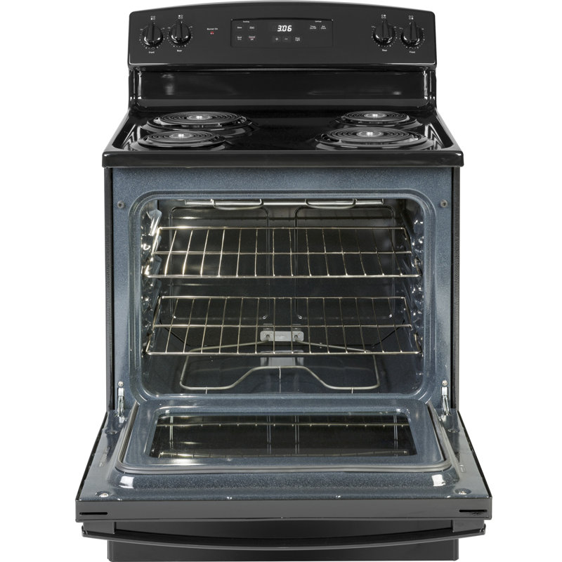 30" 5 cu. ft. Freestanding Electric Range, Black