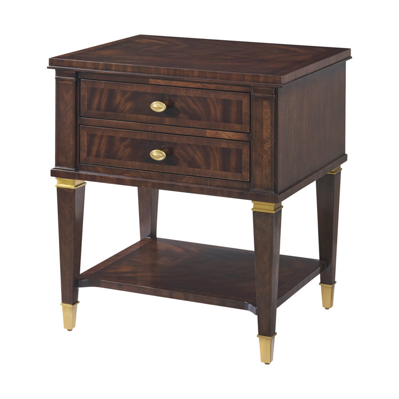Marlborough By Alexa Hampton 2 - Drawer Nightstand, Cambridge