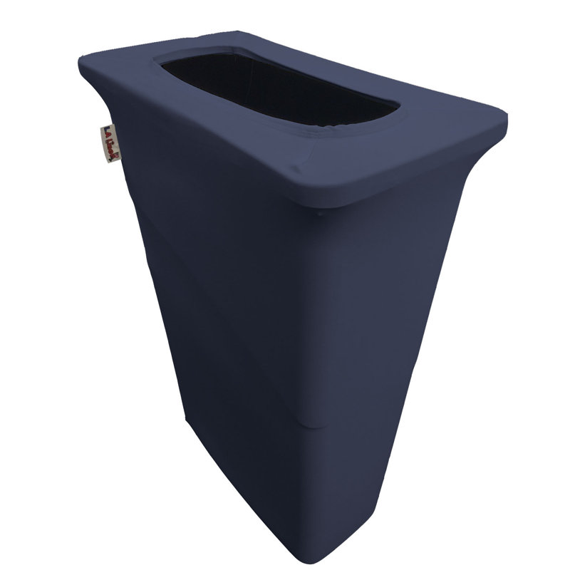 Housse extensible pour poubelle mince 23 gallons Jim Spandex, Bleu marine