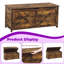  Storage Ottoman Bench With U-Shaped Handle Frame-118572584