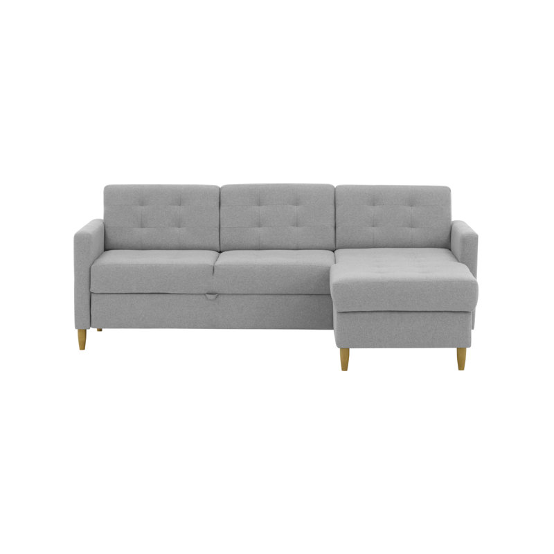 Borger 4 Seater Sofa Bed, Light Grey