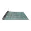 Tapis bleu/gris traditionnel Hojanovice-431658027