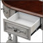 Console 52 po moderne et contemporaine avec 4 tiroirs et 1 tablette pour le couloir et le salon-1210665388-1210665386