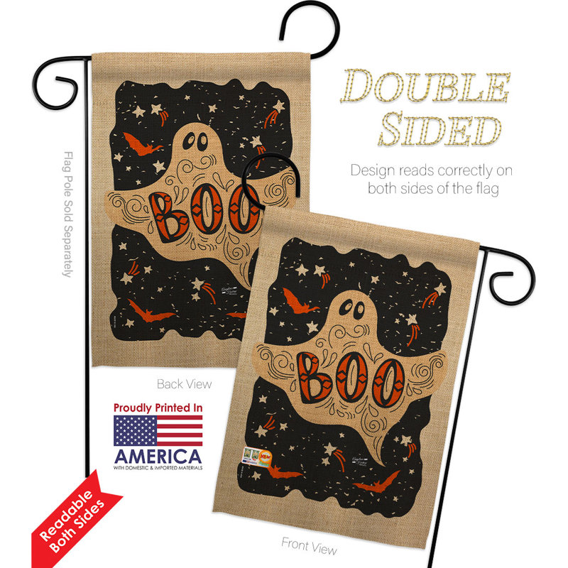 Ensemble de drapeaux 18,5 po x 13 po Ghoulish
