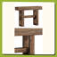 Table de canapé étroite, console