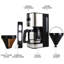 Cafetière programmable avec filtre réutilisable Kenmore-114610657