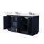 Icon 66" Freestanding Double Bathroom Vanity with Cultured Marble Top-845919803-845919943