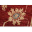 Tapis oriental jaune / rouge / beige en laine noué à la main 3 pi 3 po x 4 pi 10 po Baccio