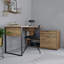 Draylen Modular L-Shaped Writing Desk-5985703
