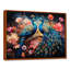 «Blue Coral Indian Art Dancing Peac II» - Art mural indien-1510004507-1508958596
