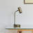 Ezra 16.5" Modern LED Desk Lamp with Gold Finish, Wireless Charging Pad, Adjustable Head, and 3-Way Dimming-69896189