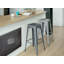Iowa Park Counter Stool with Metal Frame