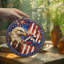 Patriotic Eagle And Stained Glass Panels Suncatcher for Window Decor-133222729