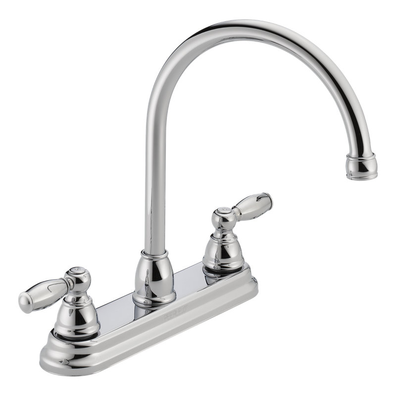 Robinet de cuisine à poignée double Apex, Chrome