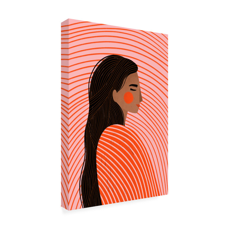 Art avec toile Bea Muller, H 32 po x l 22 po