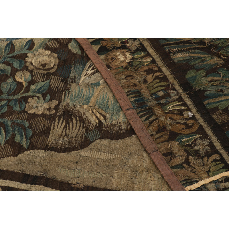 European, Antique One-of-a-Kind 9'X15'6 Area Rug