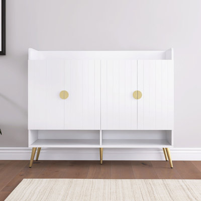 Armoire à chaussures 47 po avec tablettes réglables