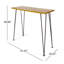 Table d'extérieur en bois