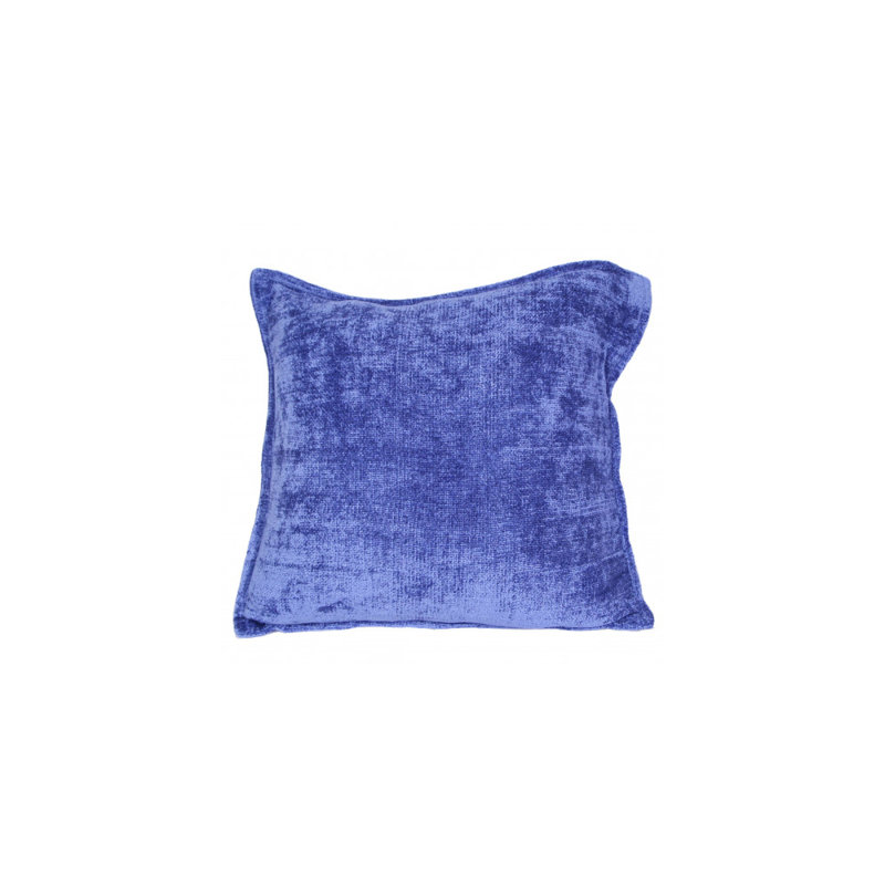 Housse et insert de coussin décoratif , Pas de bourre, Bleu