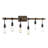 Eleesia 3-Light Dimmable Bronze/Brown Vanity Light-1164527410-1164527420