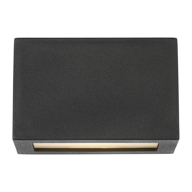 Kukei Small LED Wall Lantern from , 3.5" H x 5.5" W x 3" D