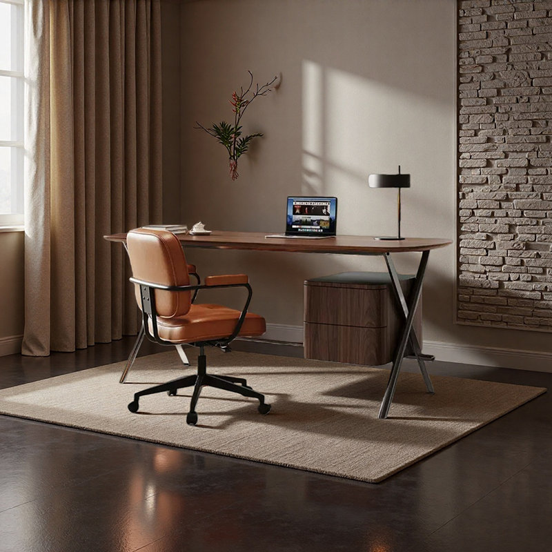 Office Set, 29.53" H x 47.24" W x 27.56" D