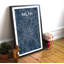 Milan City Map - No Frame Print-982665752