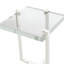 Mott Glass Top Frame End Table