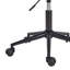 Fauteuil de bureau inclinable en rotin pivotant à 360 °-2042523102