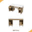 Meuble-lavabo de 60 pouces avec lavabo SMC-1766630146