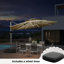 Parasol lumineux en porte-à-faux 12 po-950589400