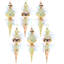 Iridescent Pastel Icicles Ornament, 9.5 Inches