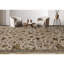 Tapis ivoire et gris noué à la main de haute qualité