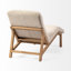 Chaise longue en cuir véritable de 62,23 cm de large Cardiff-719837957