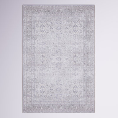 Tapis oriental mauve / beige Ally
