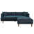 100 % polyester bleu est en rupture de stock