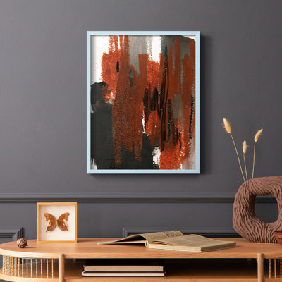 «Loft Pastel VI», reproduction encadrée - bois massif