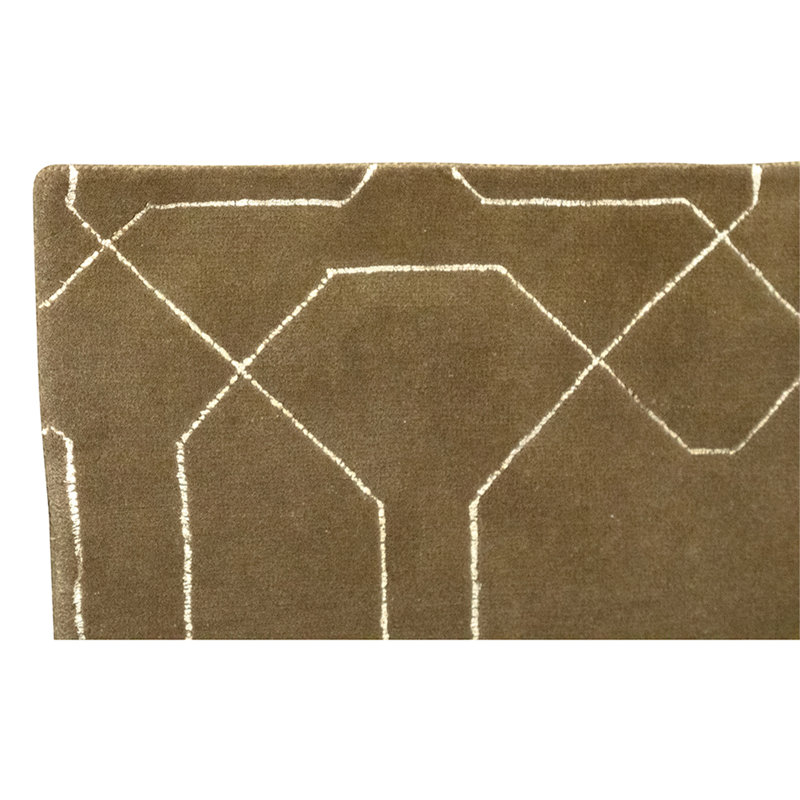 Tapis rectangulaire noué à la main
