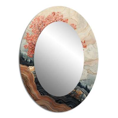 Miroir mural cerisier en fleurs Echoes Of Sakura I