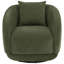 Fauteuil d'appoint pivotant Harlan Green