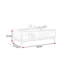Table basse de style nordique minimaliste