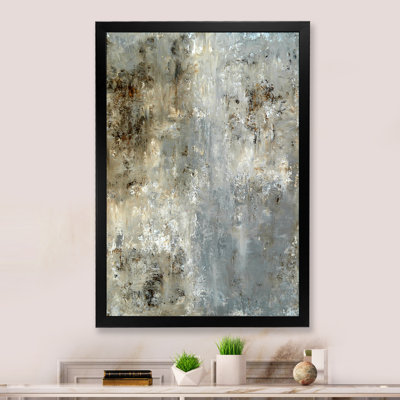 «Red Maple Lake Scenery» - Décoration murale traditionnelle sur toile
