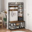 Portemanteau avec banc et rangement pour chaussures-1502273641