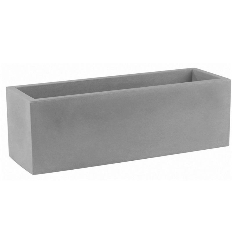 Jardiniere 47" Planter, 19.75" H x 47.25" W x 19.75" D, Steel