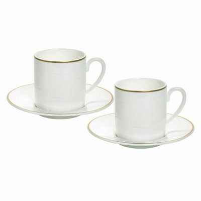 Tasse à espresso et soucoupe Alligator