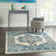 Tapis oriental ivoire / bleu marine Maliana-1957284666